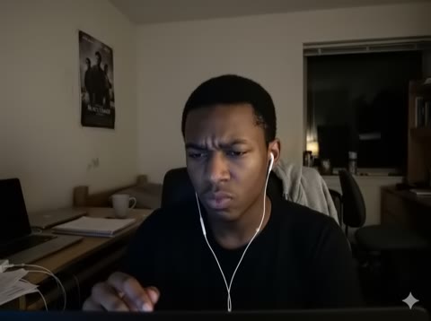 You on camera reading the translated caption